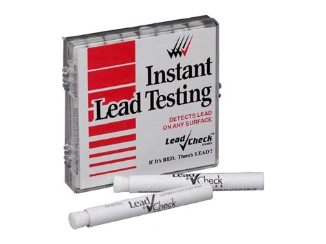 osha lead test kit manual